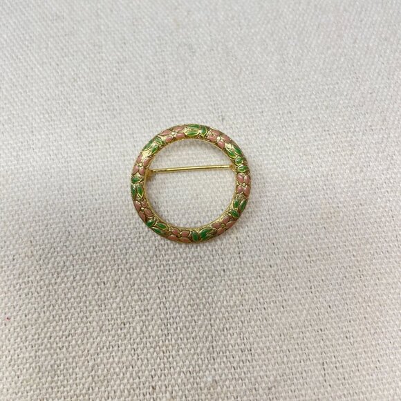 Lot of 5 Vintage‎ Brooches Christmas Art Deco Bow Angel Floral Brooch Pin - Picture 14 of 16